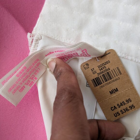 Victoria Secret Lace Lightly Lined Corset Top (NWT) Sz M - Picture 5 of 5